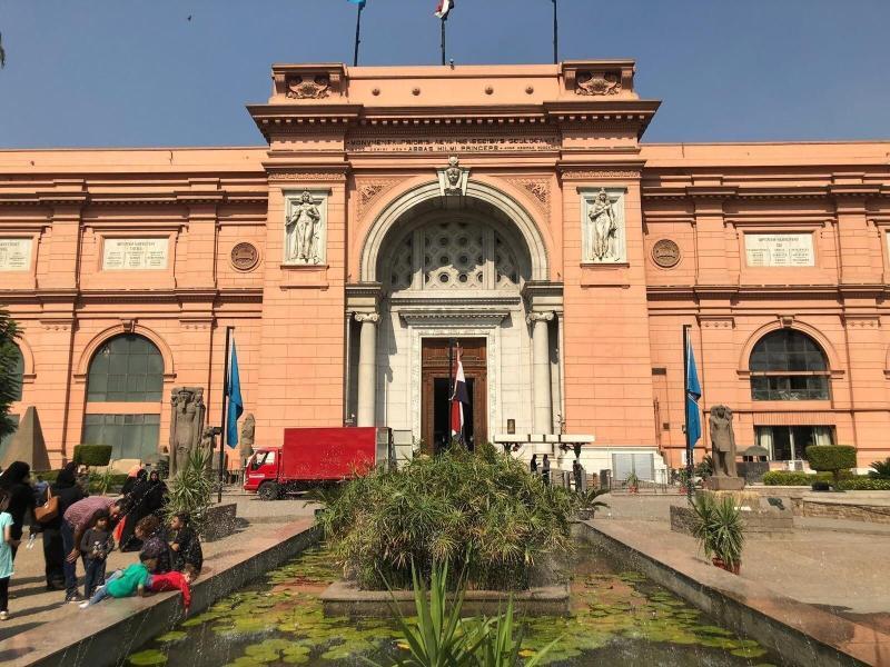 ホテル Grand Nile Plaza カイロ エクステリア 写真