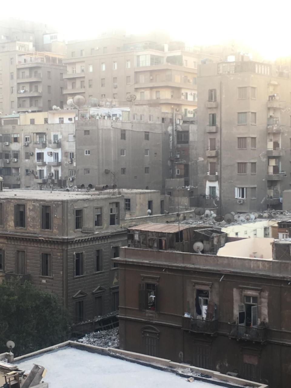 ホテル Grand Nile Plaza カイロ エクステリア 写真